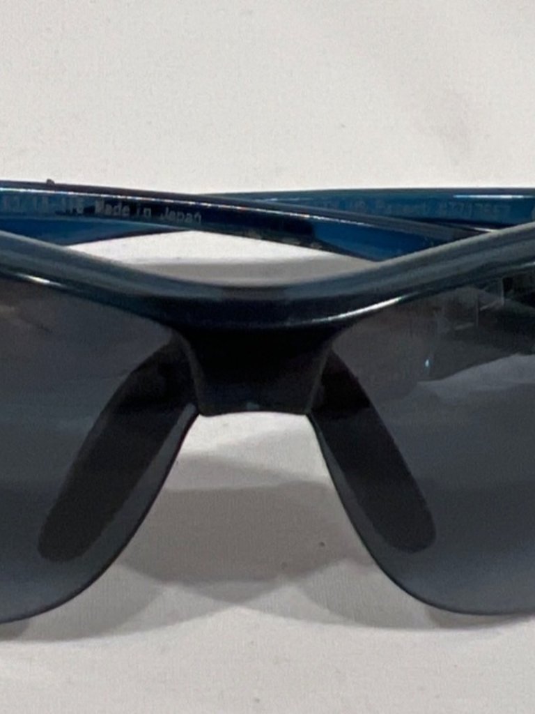 Maui Jim Mj 430-03 River Jetty Wrap Around Blue Sunglasses